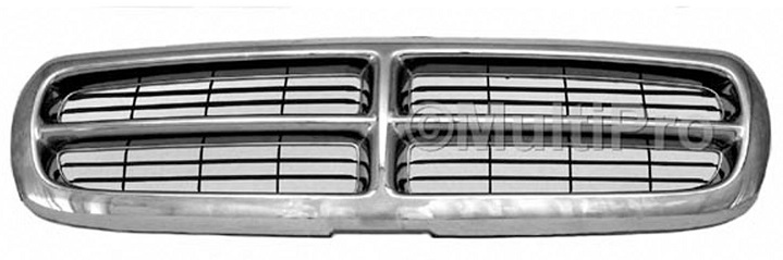 Replacement Grille Chrome Surround 97-04 Dakota, 98-03 Durango